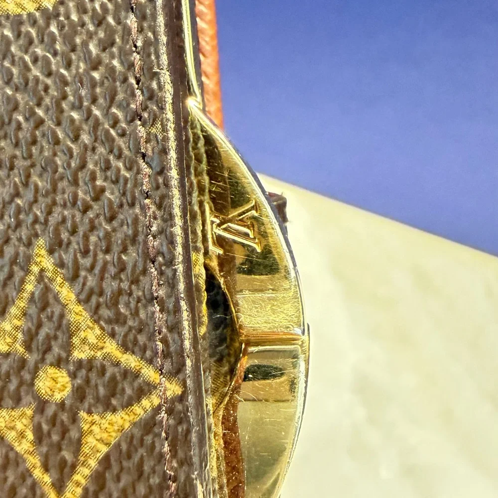 Louis Vuitton Zippe Wallet Porte Papier Monogram Brown
